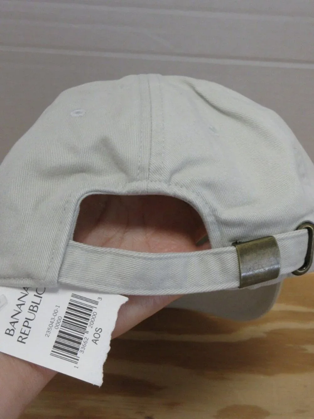 VTG Banana Republic Hat Cap Strapback Series 78-04 Traveler Y2K NEW